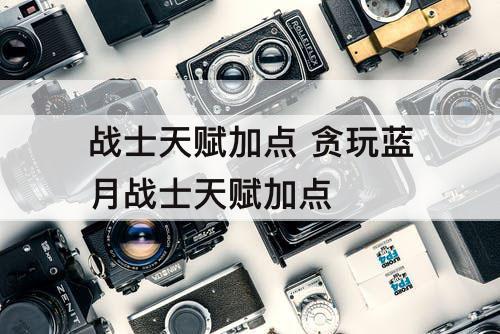 战士天赋加点 贪玩蓝月战士天赋加点