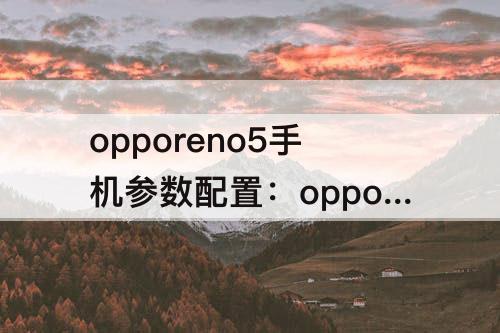 opporeno5手机参数配置：opporeno5手机参数配置详情
