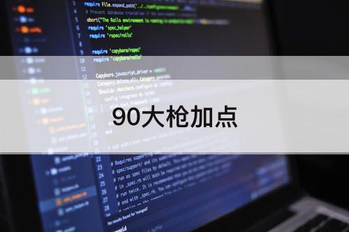 90大枪加点