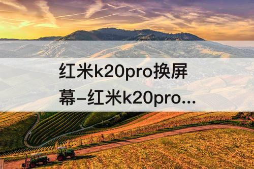 红米k20pro换屏幕-红米k20pro换屏幕指纹能录不能用