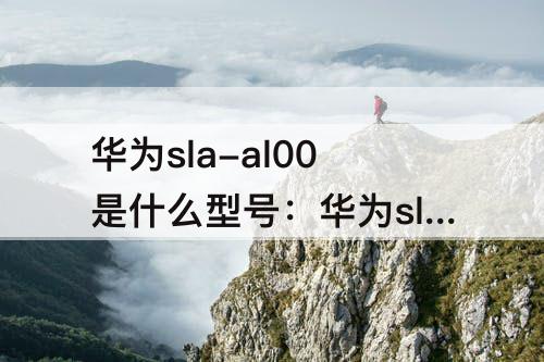 华为sla-al00是什么型号：华为sla-al00是什么型号怎么打开后盖