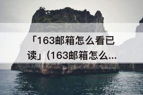 「163邮箱怎么看已读」(163邮箱怎么看已读未读)