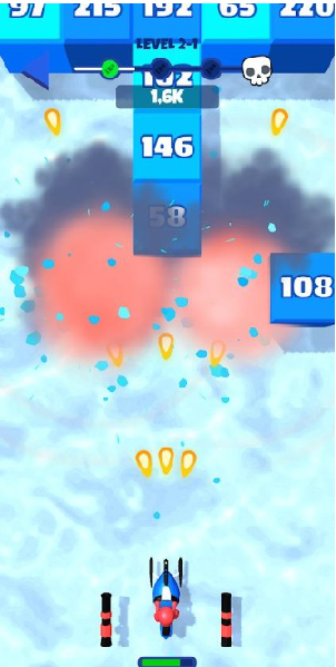 雪地摩托射击  v1.0.0图1