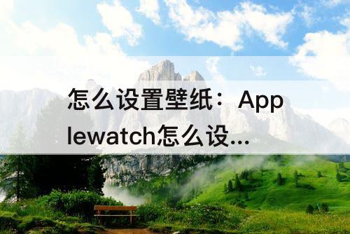 怎么设置壁纸：Applewatch怎么设置壁纸