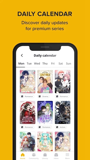 Tapas韩漫app  v6.7.3图2